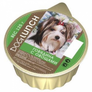 Dog Lunch крем-суфле говядина с овощами