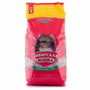 СИБИРСКАЯ КОШКА Комфорт Впитывающий