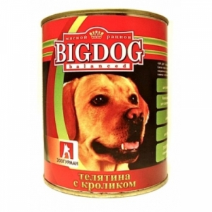 BIG DOG Телятина кролик