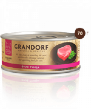 Grandorf Филе тунца в собственном соку 70 гр
