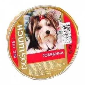 Dog Lunch крем-суфле с говядиной