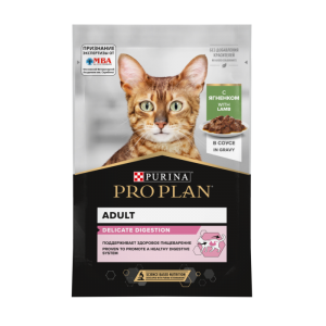 Pro Plan NUTRISAVOUR Delicate (ягненок в соусе) 85г
