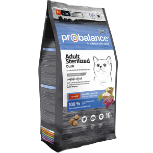 PROBALANCE CAT STERILIZED DUCK