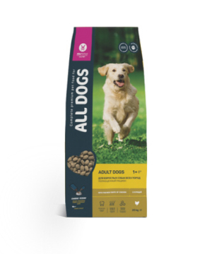 All Dogs for All Breeds с курицей