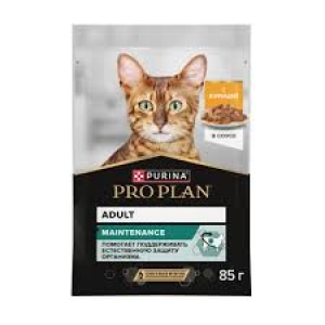 PRO PLAN® MAINTENANCE для взрослых кошек (с курицей в соусе) 85г