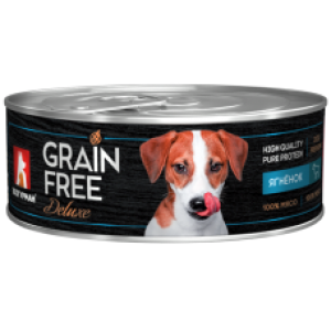 Зоогурман Grain Free Deluxe "Ягнёнок" влажный корм для взрослых собак