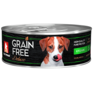 Зоогурман Grain Free Deluxe "Кролик" влажный корм для взрослых собак