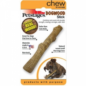 Petstages игрушка для собак Dogwood палочка деревянная очень маленькая