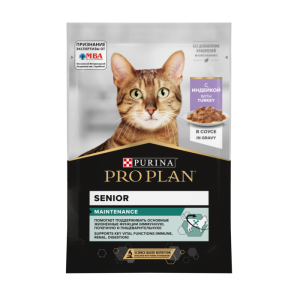 Purina Pro Plan Nutri Savour Adult 7+ (с индейкой в соусе) 85 г