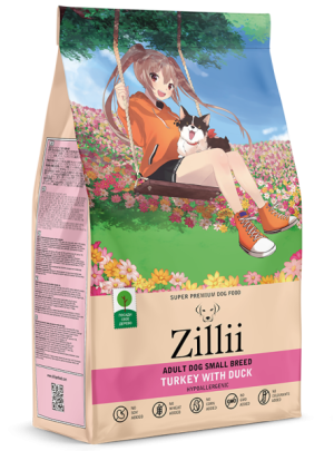 Zillii Adult Dog Small Breed Индейка с уткой для взрослых собак мелких пород