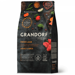 Grandorf Fresh Large Корм с ягненком и бататом для кошек крупных пород