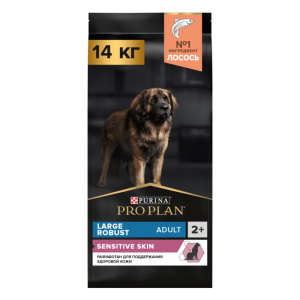 PRO PLAN LARGE ADULT ROBUST SENSITIVE SKIN Лосось