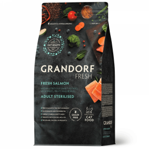 Grandorf Fresh Sterilised Корм с лососем и бататом