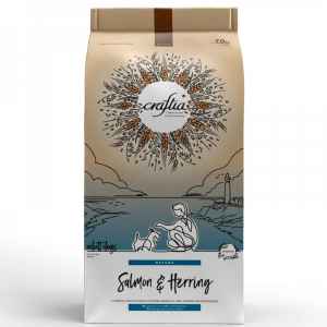 Craftia Natura Adult Dogs Для взрослых собак миниатюрных и мелких пород из лосося с сельдью
