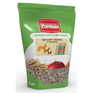Каша "4 злака" с овощами