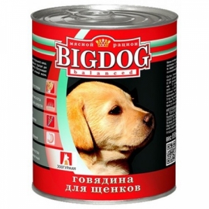 BIG DOG Говядина для щенков