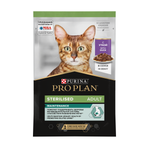 Pro Plan NUTRISAVOUR Sterilised (утка в соусе) 85г