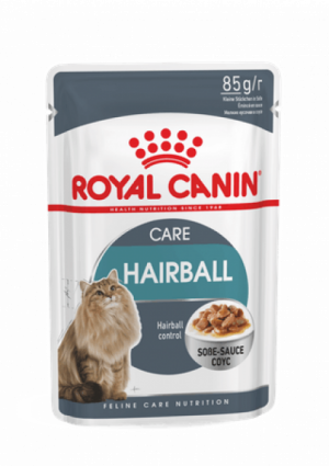 Royal Canin HAIRBALL CARE (в соусе) 85г