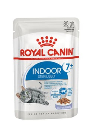 Royal Canin Pouch Indoor Sterilised 7+ в желе, 85 гр