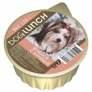 Dog Lunch крем-суфле ягнёнок с курицей