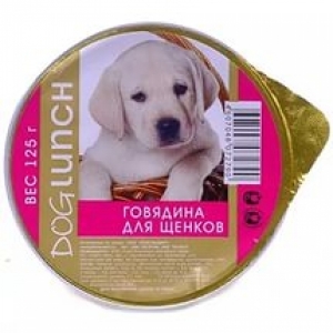 Dog Lunch крем-суфле с говядиной