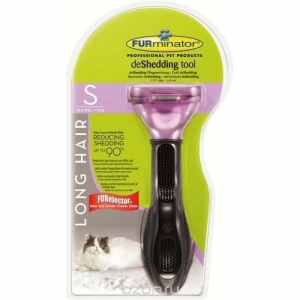 FURminator Long Hair Small Cat для маленьких кошек длинношерстных пород 4см