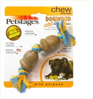 Petstages игрушка для собак Dogwood желудь маленький