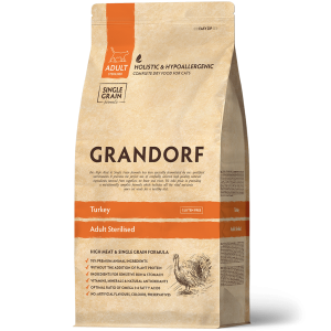 Grandorf Cat Adult Sterilised с индейкой