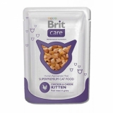 Brit Care для котят курица с сыром