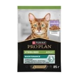 PRO PLAN® Sterilised MAINTENANCE для взрослых стерилизованных кошек, с индейкой в соусе