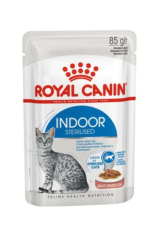 Royal Canin Pouch Indoor Sterilised в соусе, 85 гр