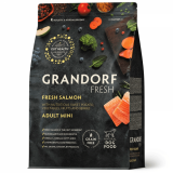 Grandorf Fresh Mini Adult с лососем и бататом
