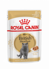 Royal Canin BRITISH SHORTHAIR ADULT (в соусе) 85г