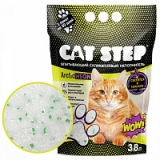 Cat Step Arctic Neon Силикагелевый наполнитель