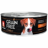 Зоогурман Grain Free Deluxe "Гусь" влажный корм для взрослых собак
