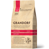 Grandorf Cat Adult Indoor Для взрослых кошек с нормальной активностью с ягнёнком и индейкой