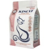 KISCAT Premium White Micro Впитывающий полигелевый наполнитель