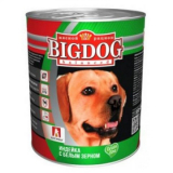 BIG DOG Grain Line для собак "Индейка с белым зерном"
