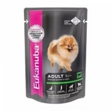 EUK Dog паучи для собак с говядиной в соусе