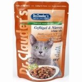 Dr.Clauder's с домашней птицей и почками для кошек