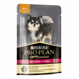 Purina Pro Plan OptiSavour Влажный корм для взрослых собак с уткой в соусе, 85 гр