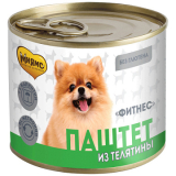Мнямс «Фитнес» Паштет из телятины для собак всех пород, 200 гр