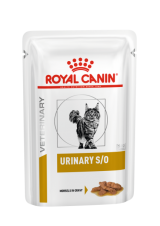 Royal Canin Veterinary Diet Pouch Urinary S/O Feline с курицей в соусе, 85 гр