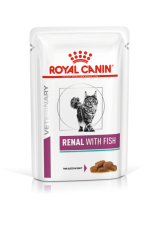 Royal Canin Veterinary Diet Pouch Renal Feline с рыбой в соусе, 85 гр