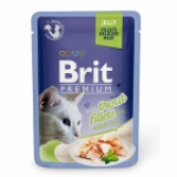 Brit Premium  Кусочки из филе говядины в желе