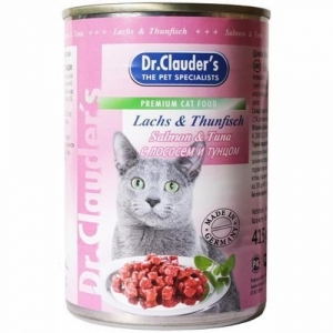 Dr. Clauder с лососем и тунцом